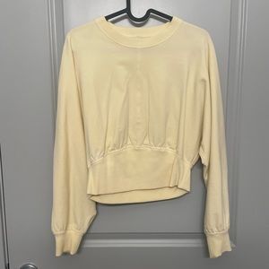 Lululemon cropped sweatshirt